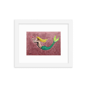 Merlot Below Framed Print